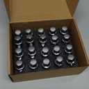 SCITOO M12x1.25 Wheel Lug Bolt 12x1.25 Lug Nut Bolts 20 Pcs Silver Shank Length 28mm Compatible for Jeep Compass for Renegade for Cherokee, for Fiat, for Chrysler 200, for Dodge Dart