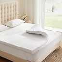 2 Inch Memory Foam Mattress Topper Twin, Memory Foam Pad with Removable & Washable Cover, Bed Topper for Back Pain, Non-Slip Ventilated Design, Twin Size