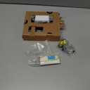 Lutron Diva Smart Dimmer Light Switch 3-Way Kit for Caseta Smart Lighting, w/Plate, Pico Remote, Wallmount Bracket, and Label Stickers, No Neutral Required, DVRF-PKG1D-WH