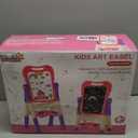 Easel for Kids,Toddler Toys for 3+ 4 5 Year Old Girl Gifts,Double Sided Magnetic Kid Art Ease,Dry Erase Drawing Painting Board,Toddler Easel Learning Toys for 3+ 4 5 Girl Birthday Christmas Gifts (purple)