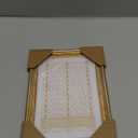 VIOLABBEY 5x7 Gold Picture Frame, Display 4x6 Photo with Mat or 5x7 without Mat, Ornate Vintage 5 x 7 Gold Frame for Wall Decor or Tabletop Display