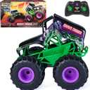 Monster Jam, Official Smash & Bash Grave Digger Remote Control Indoor & Outdoor Vehicle, 1:15 Scale Repairable Monster Truck, Kids Toys for Boy and Girls Ages 4 and up, One Size