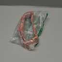 Dog Collar for Summer,Orange Flower Dog Collar,Cotton Puppy Collar with Adjustable Buckle for Medium Girl Boy Dog