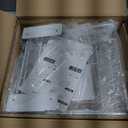 3-Tier Pull Down Spice Rack Organizer for Inside Cabinet Expandable Display Riser Shelf Seasoning Shelf (10.8IN/White)