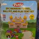 Playz 5pc Pop Up Play Tent and Crawl Through Tunnels for Kids w/Carry Bag