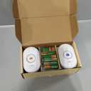 5 Pack Water Leak Detectors for Home, 100dB Water Sensor Alarm for Basement,Flood Leakage Detection Devices for Pipe/Drain/Sink/Faucet Drip Alert,Floor Flooding in Bathroom/Kitchen/Toilet/Laundry Room
