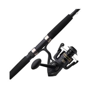 Penn Wrath II Spinning Reel and Fishing Rod Combo, 2500 Size Reel - 6'6" - Medium Light - 2pc