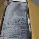 Homemate Electric Heated Blanket Twin Size - 62"x84" Heating Blanket Twin Size 1/2/4/6/8 Hours Auto-Off 10 Heat Level Over-Heat Protection Flannel Sherpa ETL Certification (01 - Light Grey)