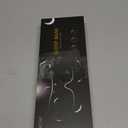 MZOO Luxury Sleep Eye Mask for Side Sleeper Men Women, Zero Eye Pressure 3D Sleeping Mask, Light Blocking Patented Design Night Blindfold, Soft Eye Shade Cover for Travel, Black