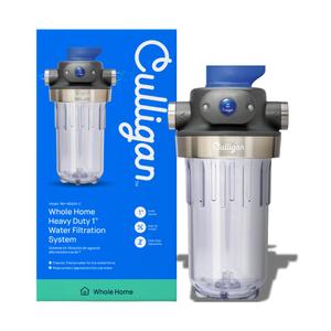 Culligan WH-HD200-C Whole House Water Filter System 1 Inlet/Outlet  Improve Tap Water Taste, Remove Sediment, Protect Appliances