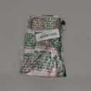 UEEBAI Wallet Case for iPhone 16 Pro Max, PU Leather Phone Cover Kickstand RFID Blocking Flip Case Card Slots Wrist Strap Relief Engraved Pattern Magnetic Closure Flower Folio Wallet, Purple Rose