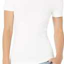 Amazon Essentials Women's Slim-Fit Short-Sleeve Crewneck T-Shirt, Pack of 2 (Small)