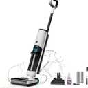 Kenmore HF5010 AquaLite 3-in-1 Cordless Wet Dry Vacuum Hard Floor Cleaner with Automatic Air-Drying, 35mins Runtime & One Edge Self-Cleaning Mop for Multi-Surface and Messes