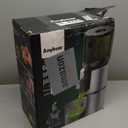 Anybear Cold Press Juicer with 4.9" Large Feed Chute, 350W Masticating Juicer Machines with Dual Slow-Squeezing Technology for Whole Fruits & Veggies with High Yield | BPA-Free Tritan (Dark Grey)