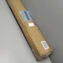 LazBlinds No Tools No Drill Cordless Bamboo Roman Shades, Light Filtering Window Treatment, Roll Up Bamboo Blinds for Windows 37'' W x 48'' H, Eastfield Teak