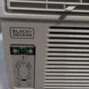 BLACK+DECKER Window Air Conditioner 8000 BTU, AC Window Unit Cools Up to 350 Square Feet, Window AC Unit with Remote Control, 3 Cooling Speeds and Fan Only Function, BD08WT6, White