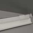 AOSKY No Drill Cordless Light Filtering Cellular Shade 36" W x 64" H White