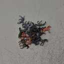 Skylety 20 Pieces Plastic Small Toy Horse Figurines Bulk Mini Horse Figurines Party Favor Decorations Realistic Model Toy for Girls Boys