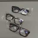 miyya Stylish Reading Glasses for Women, Cheaters Eyeglasses, Oversized Blue Light Readers, Fashion Eye Glasses