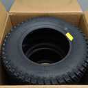 MaxAuto 2 Pcs 16x6.50-8 Lawn Mower Tire for Garden Tractors Riding Mowers, 4PR, Tubeless