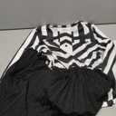 SheKiss Women's Half Sleeves Bodycon Ruffle Long Maxi Dresses Casual Geometric Print Striped Black Dresses