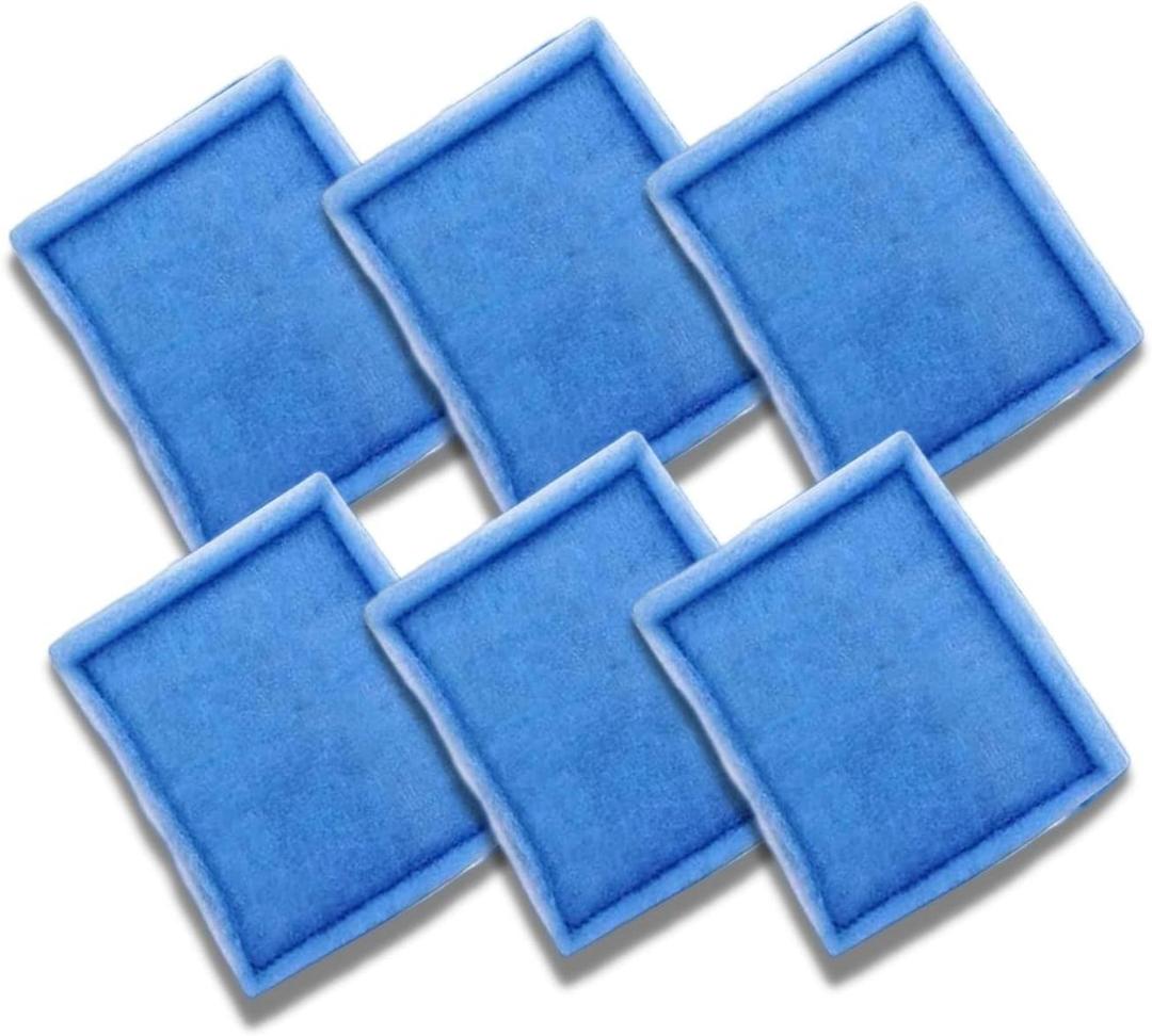 6 Pack Replacement Aquarium Filter Cartridge, Fit for Aqua-Tech 20-40/30-60 Gallon Power Filters, for Aqua-Tech EZ-Change #3 Fish Tank Filters