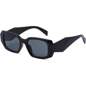 Yogo Vision Trendy Small Rectangle Sunglasses for Women Retro Fashion Sunnies