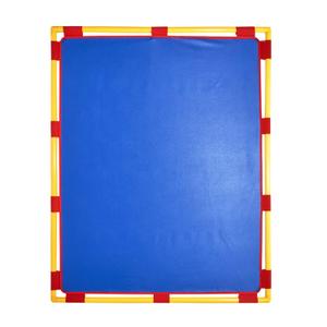 Children's Factory Replacement PlayPanel, Kids Room Divider Panel, Classroom Dividers, Free-Standing Partition for Daycare or Preschool, Cantilever Feet Not Included, Blue, Big Screen