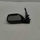 TRQ Driver & Passenger Side Manual Mirror Set Textured Black Compatible with 1995-2000 Toyota Tacoma TO1320116 TO1321116