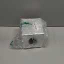 Sumnacon Tissue Box Cover Square Tissue Box Stylish PU Tissue Box Holder with Magnetic Bottom, Leather Cube Tissue Cover for Living Room Bathroom Bedroom Table Desk Home Office Car, Silver