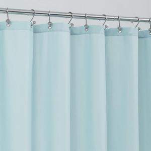 ALYVIA SPRING Waterproof Fabric Shower Curtain Liner, Washable Cloth Shower Curtain for Bathroom - Standard Size 72x72, Blue