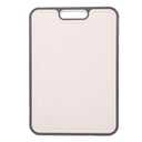 Cutting Board for Kitchen, Double Sided Chopping Board Stainless Steel Straw PP Kitchenware with Hanging Hole for Meat Veggies Fruit