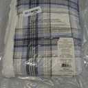 Eddie Bauer - Blanket, Super Soft Reversible Sherpa & Brushed Fleece Bedding, Throw Blankets for Couch, Ideal for Lounging (Edgewood Plaid Blue)