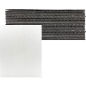 12 x 15 Inch Corrugated Cardboard Sheets Flat Layer Pads White rectangle Separators Bulk Flat Card Boards Inserts for Packing, Shipping,Art,Mailing,Diy Crafts,T-ShirtsDivider Backing 50 Pack