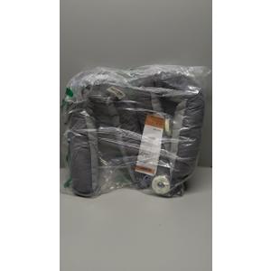 MAGZO Door Draft Stopper, 72 Inch Under Door Draft Blocker Noise Stopper, Weighted Wind Blocker Draft Guard for Bottom of Door, Gray (72in x 4in)