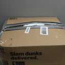 Oubonun 24 x 24 Throw Pillow Inserts, Firm and Fluffy Decorative Square Pillows for Couch Bed Sofa with Soft Cotton Cover White Cushion with Down Alternative Pack of 2