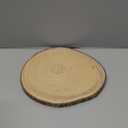 KARAVELLA Large Wood Slices for Centerpieces – Wood Centerpieces for Tables, Rustic Wedding Centerpiece, Natural Wood Slabs, Thin Slices 10-11 inches (10 Pack)