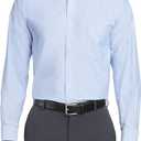 Van Heusen Men's Regular Fit Oxford Solid Buttondown Collar Dress Shirt, 17.5"-18" Neck 34"-35" Sleeve