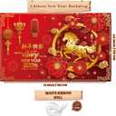 Chinese New Year Decorations 2026, Lunar New Year Decorations 2026, Year of The Horse Banner, Chinese New Year Backdrop, Lunar New Year Backdrop for Chinese New Year Party Decoration, 71 x 43 Inch