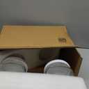 Amzcku 2 Pack Large Glass Mason Jars, 74 oz Wide Mouth with Lid with Handles for Fridge, Glass Canisters for Food Storage, DIY Decor, Perfect for Sugar, Flour, Cookies, Pickles, and More