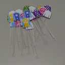 24 Pcs Derby Day Cocktail Stirrer Horse Racing Cocktail Sticks Acrylic Reusable Derby Stirrer for Derby Day Equestrian Themed Event (Jockey Clothing)