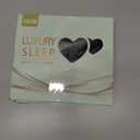 2 x Satin Bonnet Silk Bonnet for Sleeping Women and Men, Ajustable Hair Bonnet for Curly Hair with Double Layer Hair Bonnet,Black - Black,Medium