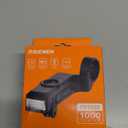 RAVEMEN FR1000 Bike Lights for Night Riding, Bicycle Light & Mount Integrated Design, 30 Adjustable Bike Headlight, Auto On/Off, Compatible with Garmin/Wahoo/Bryton Bike Computer, Fit 31.8-35MM Bar