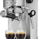 JASSY Espresso Machine Coffee Makers 20 Bar Milk Frother 4 IN 1 with Steamer