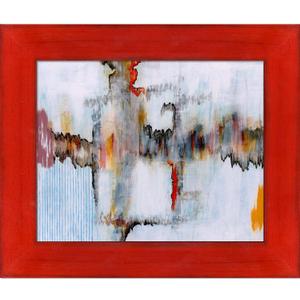 ArtistBe Echo with Stiletto Red Frame, 11.5" x 13.5" by Clive Watts
