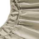 LANE LINEN King Size Bed Sheet Set – 450 Thread Count Long-Staple 100% Cotton Sheet Set King Size, Hotel Premium Soft Silky Sateen Finish, Durable Bedding Set, Elasticised 15" Deep Pocket – Linen