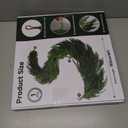 6FT Norfolk Pine Garland,Christmas Garland,Christmas Decorations,High-Density Norfolk Pine Garland