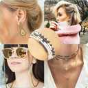 2 x 2000pcs Glass Seed Beads Bulk,4mm 6/0 Craft Seed Beads Small Pony Beads for DIY Craft Project Bracelet Necklace Jewelry Making - Starry Sky Blue Color Waist Beads Spacer Beads with Tweezers