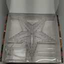 Christmas Tree Topper Star Warm White Light Christmas Tree Decor for Christmas Holiday Home Fit for General Size Xmas Tree, 8.7 Inch