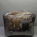 Madison Park Essentials Brystol 24 Piece Room in a Bag Faux Silk Comforter Jacquard Paisley Design Matching Curtains Down Alternative Hypoallergenic All Season Bedding-Set, King(104"x92"), Brown